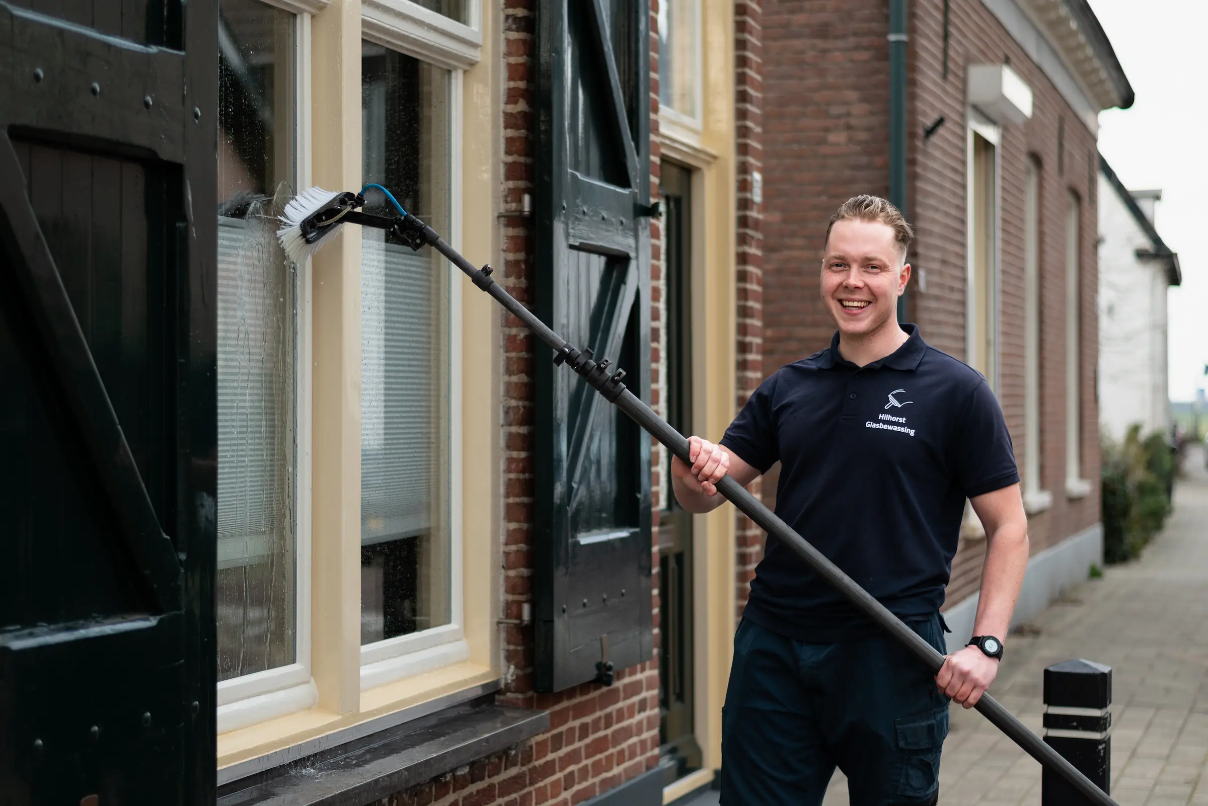Sam Hilhorst Glasbewassing